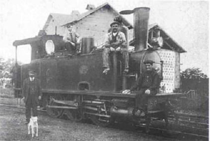 Le petit train noir Corpet-louvet