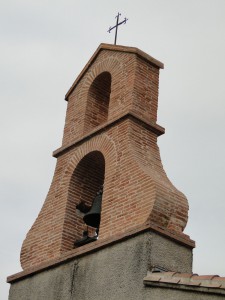 Le clocher de la chapelle de la Madeleine